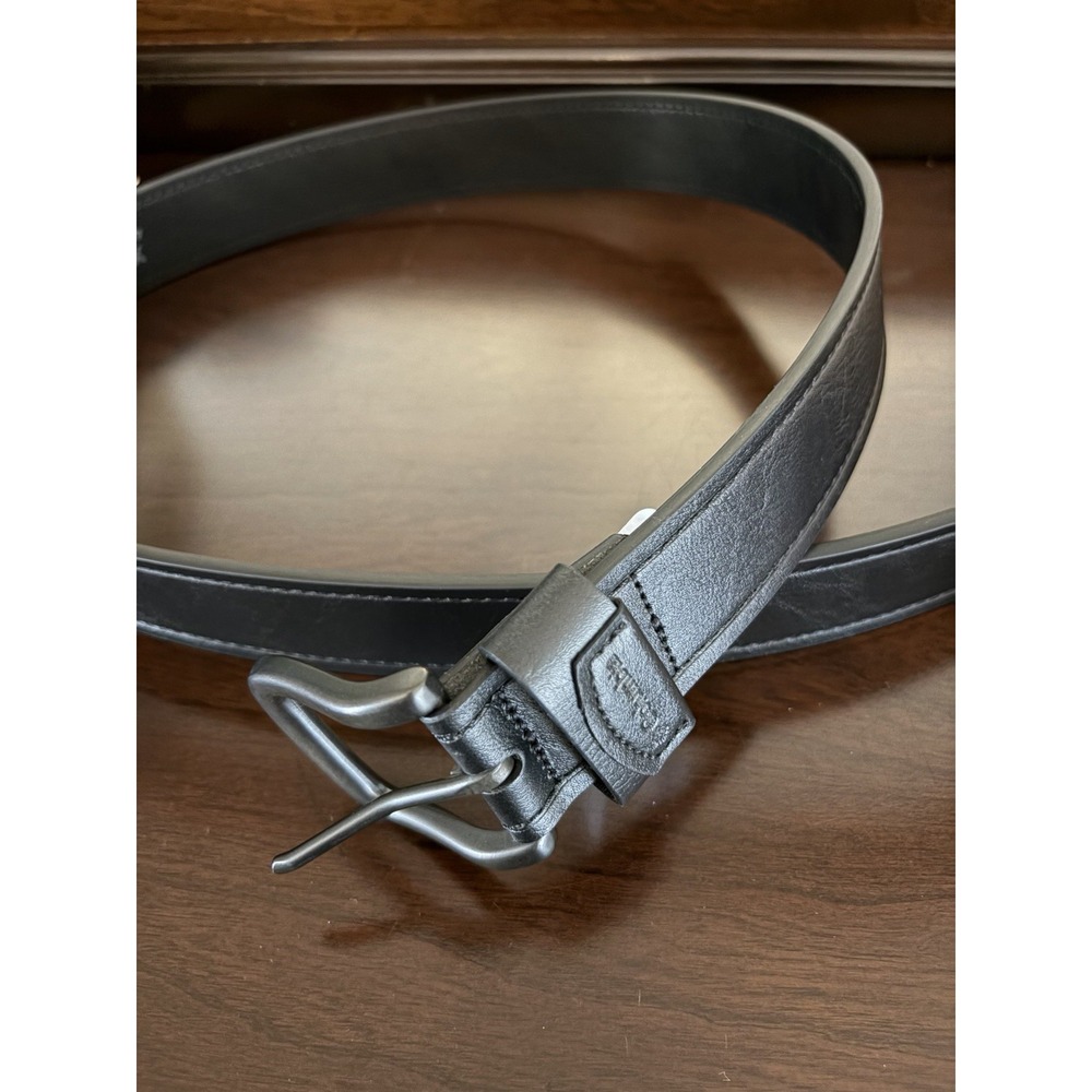 Columbia Belt Men XL Black New Synthetic Leather Casual 11CP120Z02